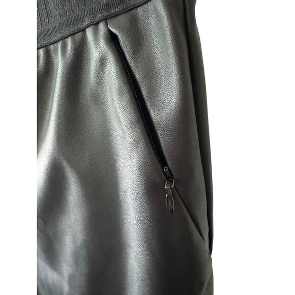 Wolford Black Vegan Leather Trousers with Pockets MSRP $425.00 - Picture 8 of 9